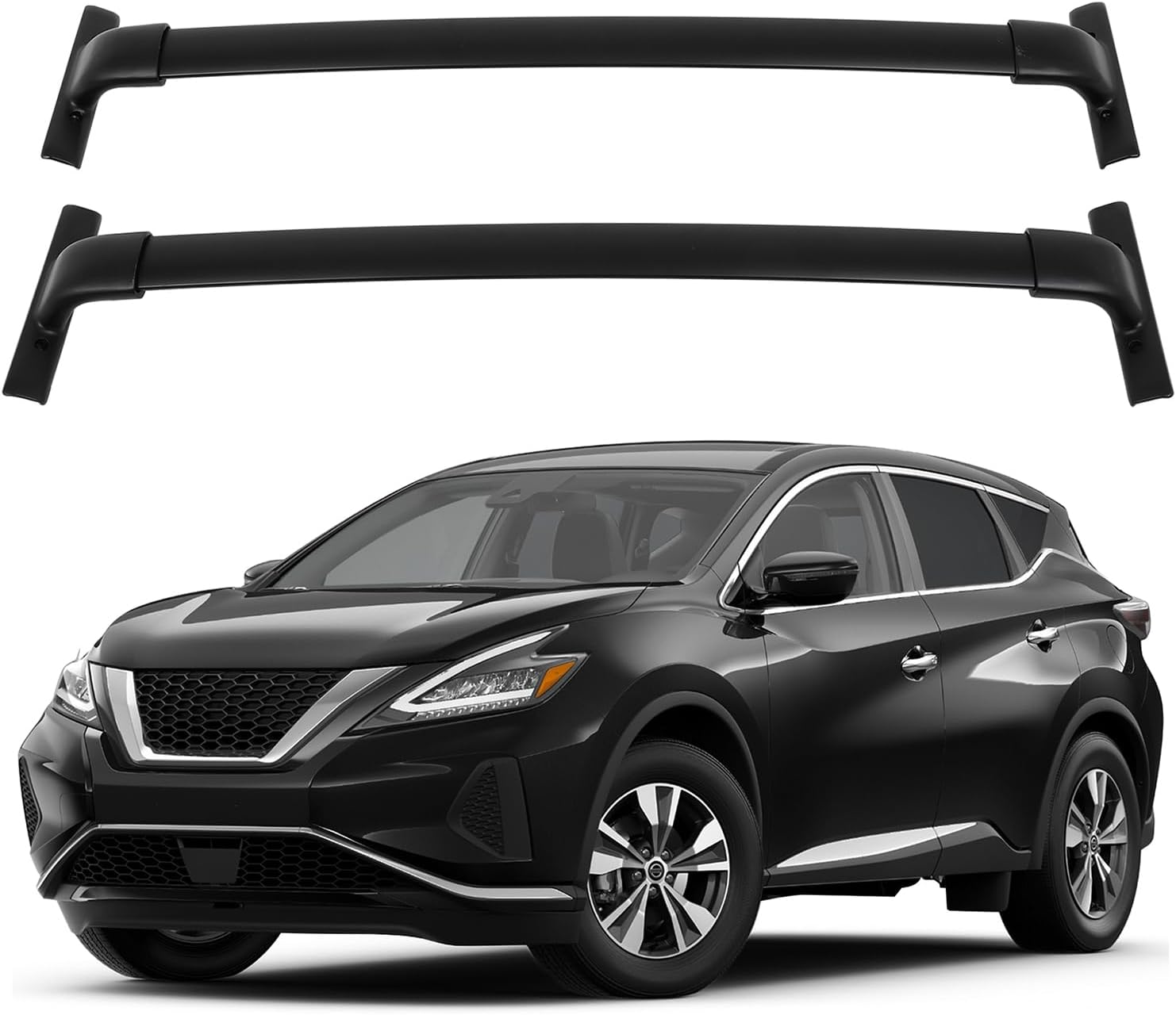 OCPTY Roof Rack Cross Bars Fit For NISSAN Murano 2015-2023 Luggage Racks Rooftop Cargo Carrier Bag Luggage Kayak Canoe Bike Snowboard Skiboard