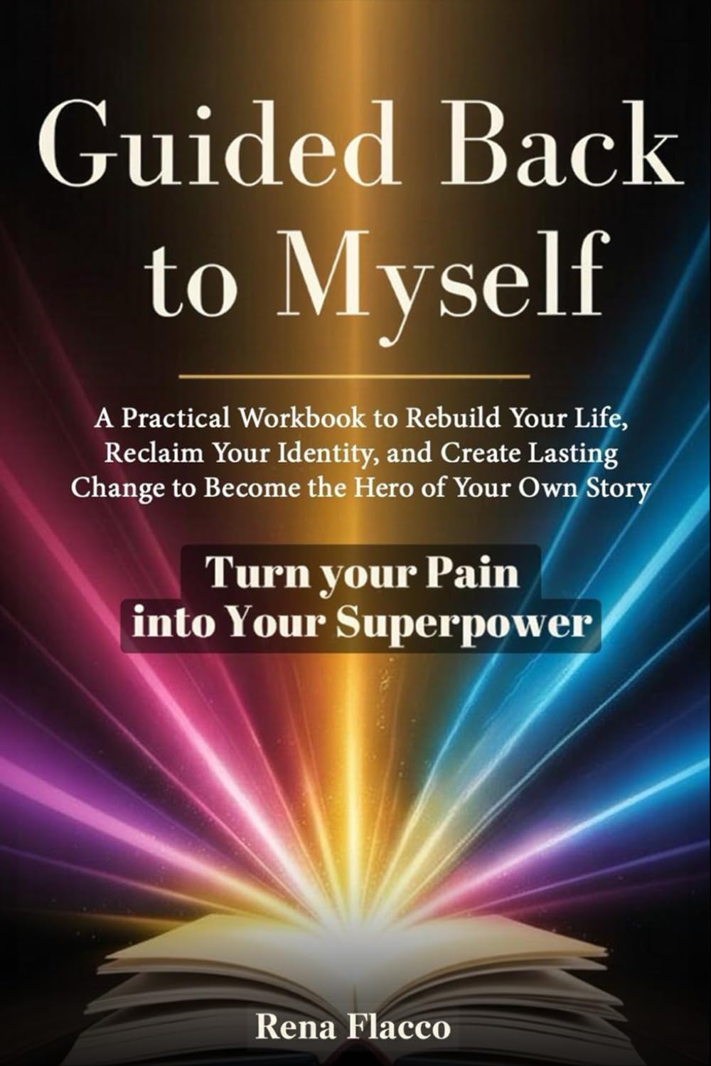 GUIDED BACK TO MYSELF: A practical workbook to Rebuild your life, Reclaim your identity, and create lasting change to be the hero of your own story.