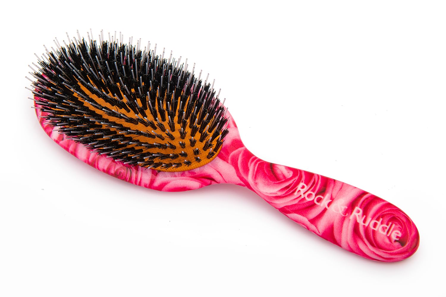 Rock & Ruddle Natural Mixed Boar Bristle Hair Brush for Women and Kids (Large 21 cm) - Image 2