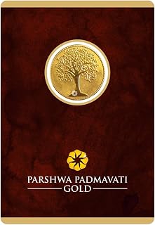 PPG 24k Gold Coin (999) Purity | Kalpavriksha Tree Design Round Shape Gold Bullion | Yellow Precious 24 Karat Gold Coin Price In India