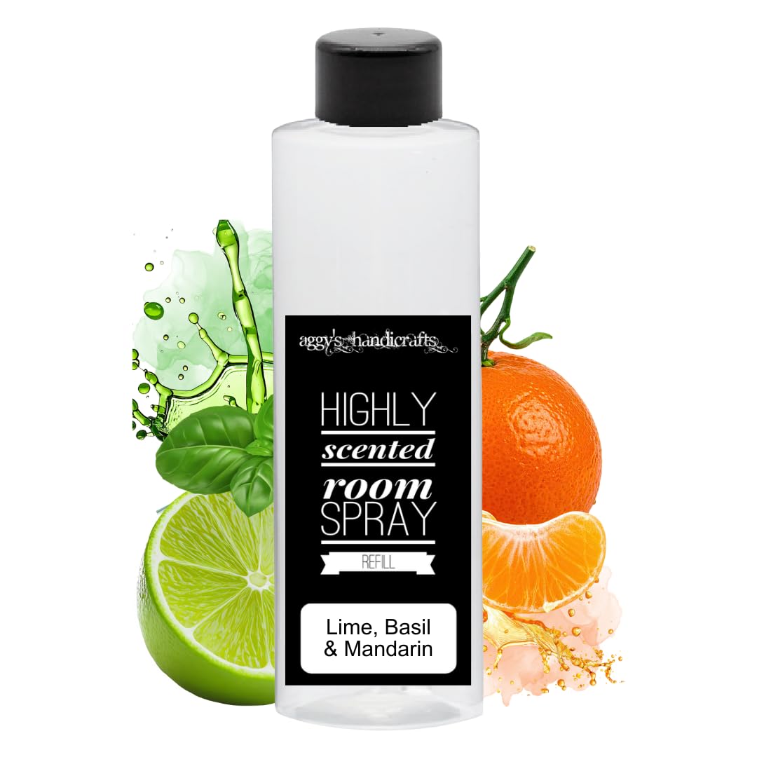 LIME, BASIL & MANDARIN Highly Scented Room Spray 200ml Refill