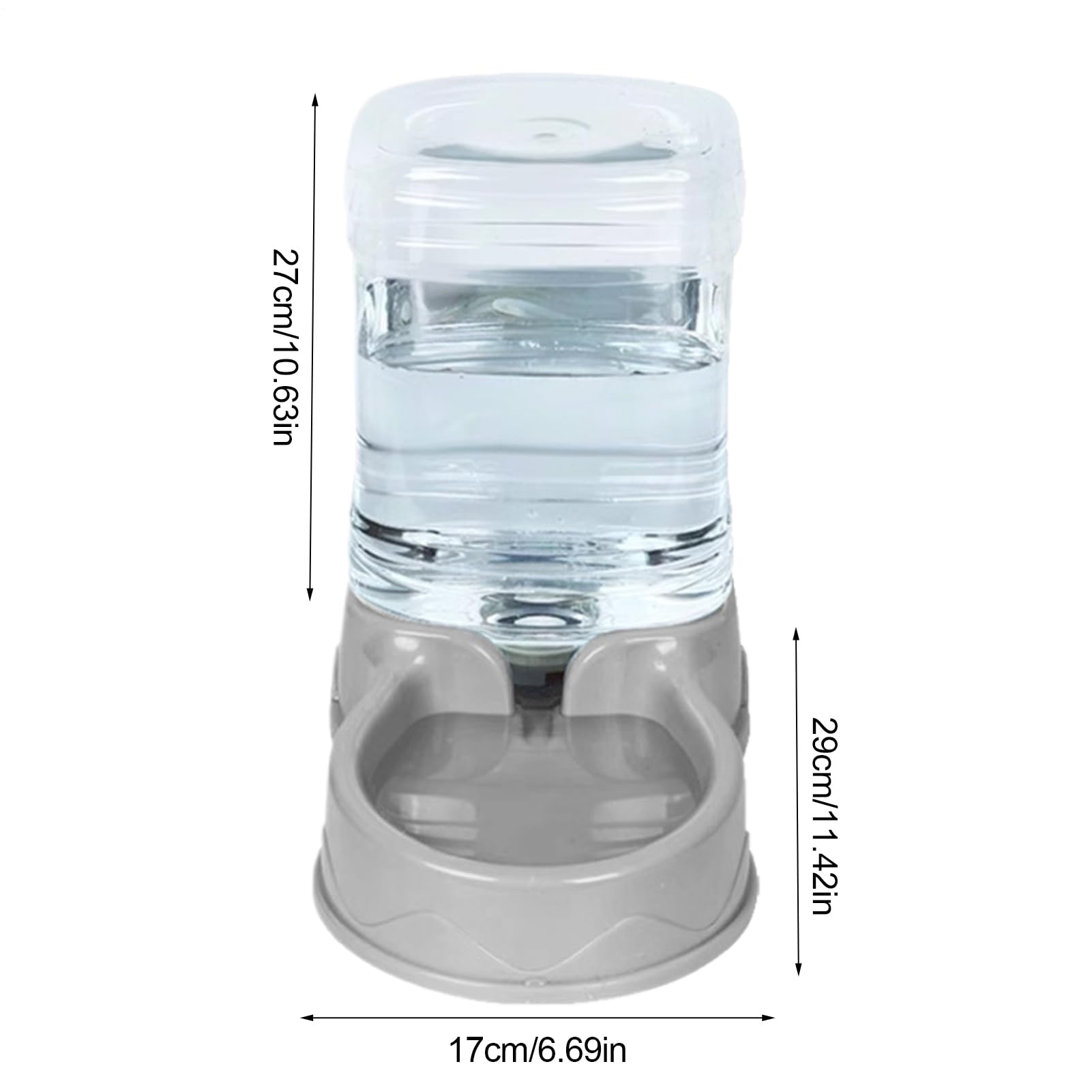 automático para gatos para alimentos secos, fuente automática de gran | capacidad, práctico alimentador de mascotas | Solución fiable para animales domésticos, accesorios cómodos para gatos y