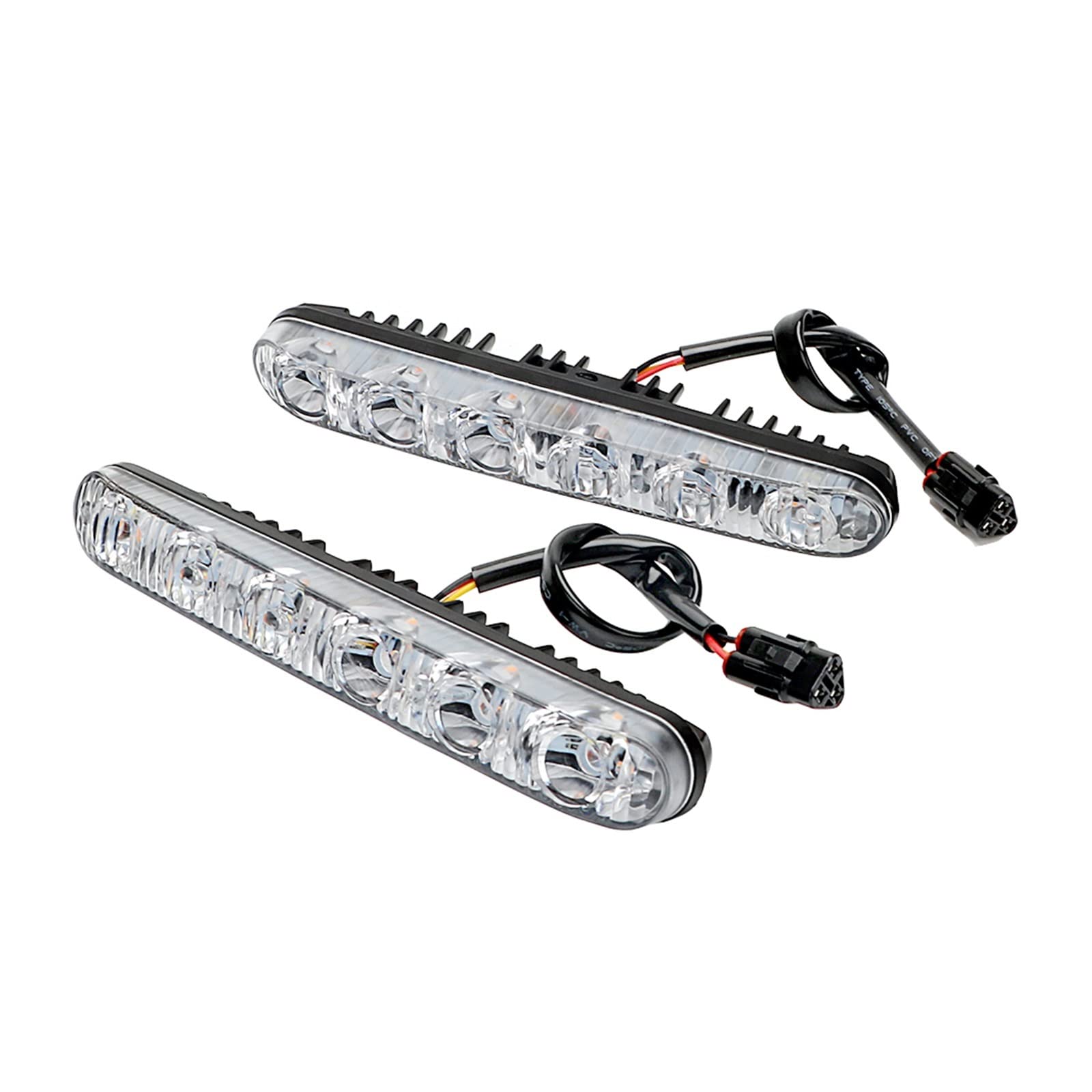 Fendinebbia 1 Paio DRL Luci Di Marcia Diurna Automatiche Daylight DC 12V Car Daytime - Indicatori Di Direzione Indicatori Di Direzione Universali