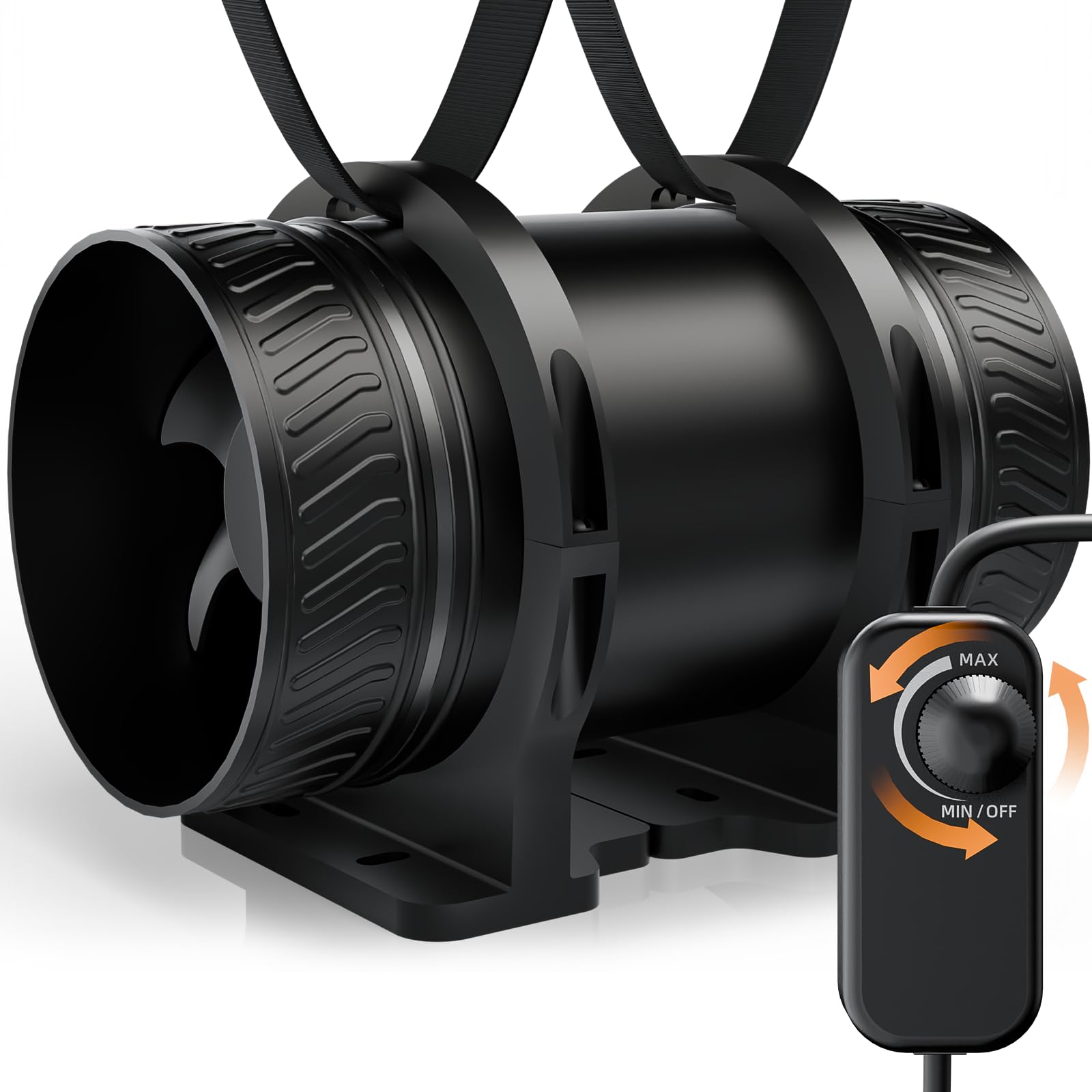 MOCINE 100 mm Ventilator mit Standfuß, geeignet für Wohnmobile FB04050607D