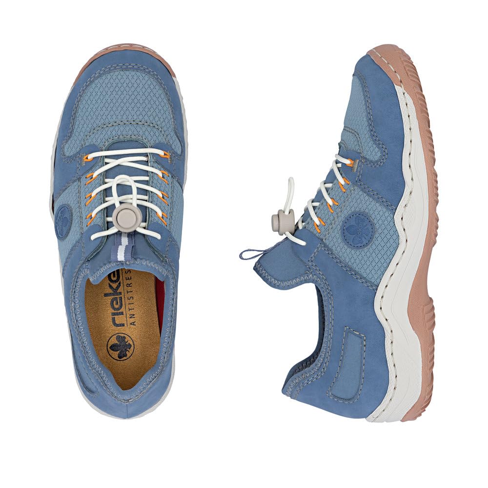 Rieker Damskie buty typu sneakers L0593, damskie półbuty, luźna wkładka