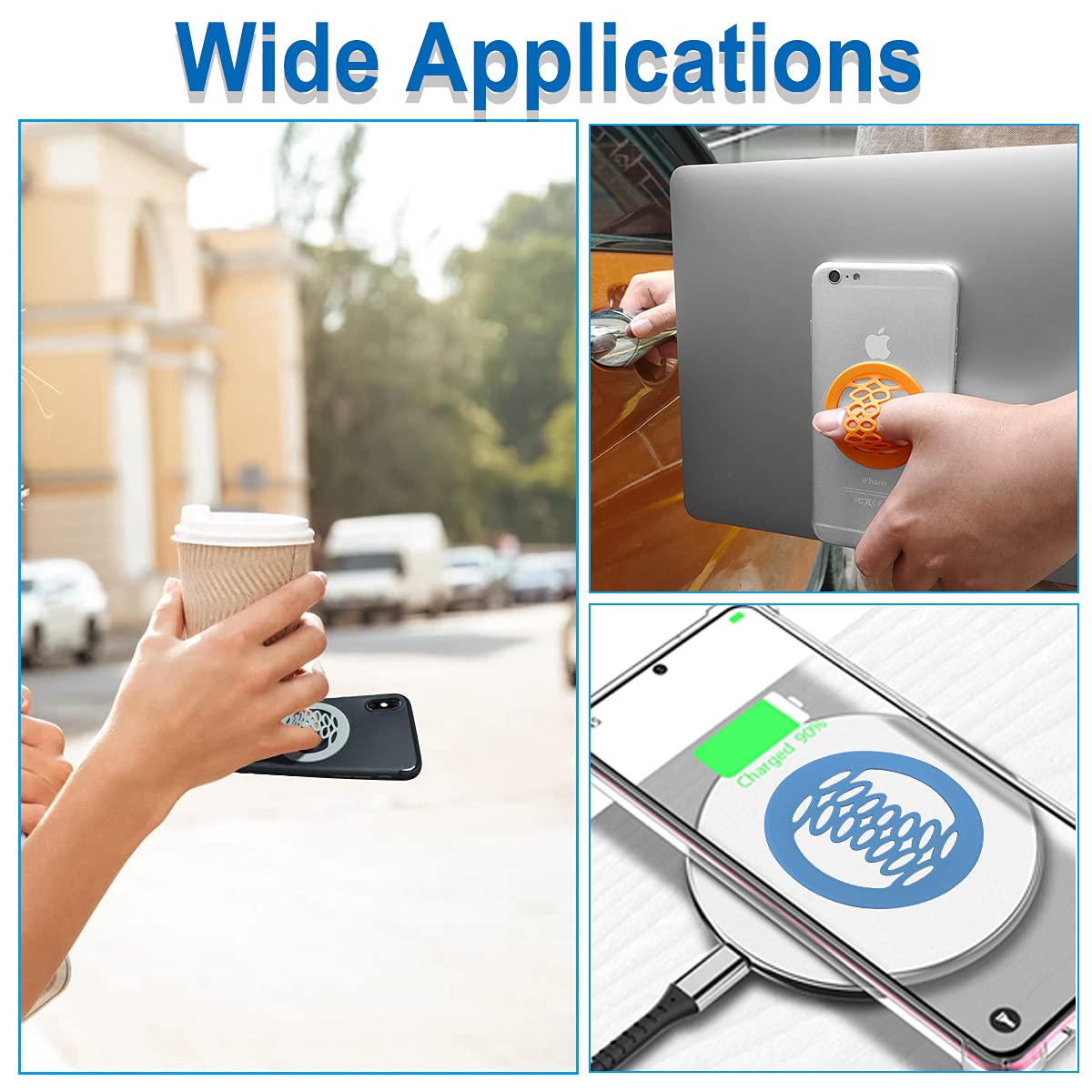 Support Autoadhésif Pour Smartphone - Accessoire Doigt Pour Téléphone