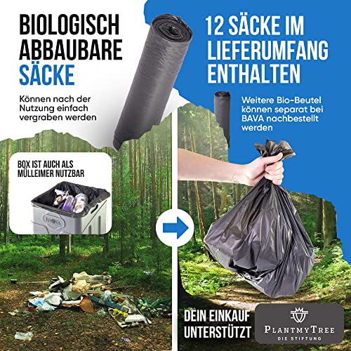 BAVA® Modell 2023 Campingtoilette Mobil Ohne Chemie [Faltbar] Ein...