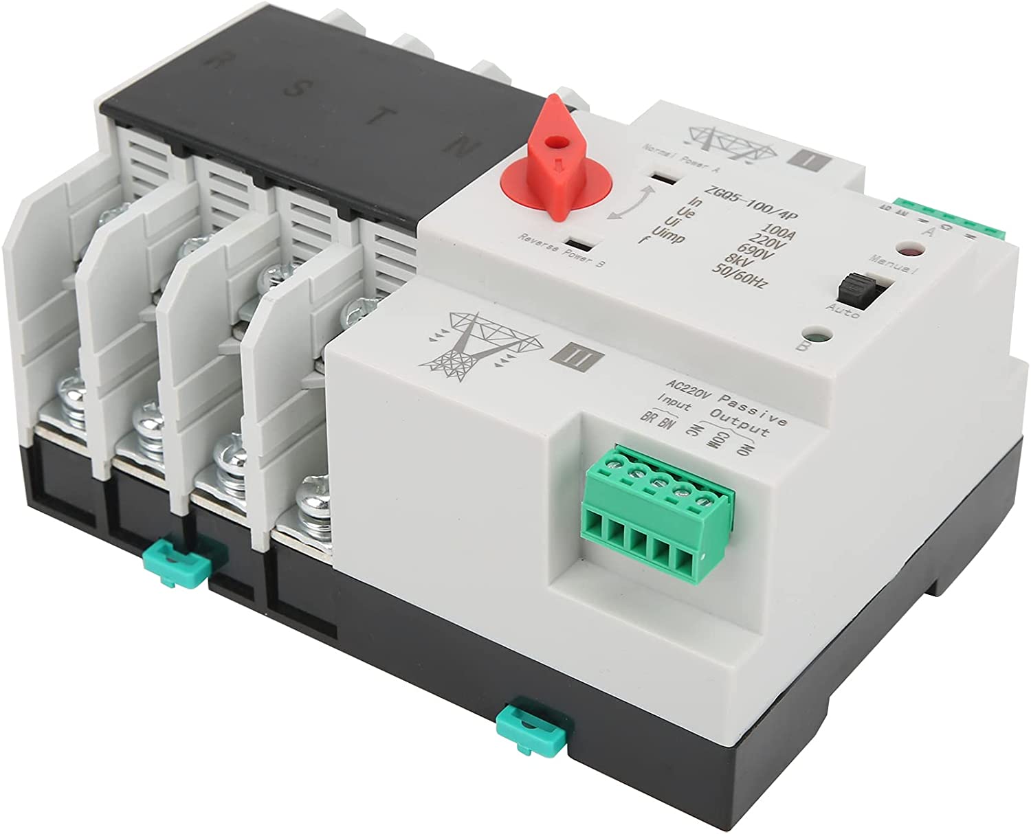 Protettore Di Sovratensione PV 600V 2P 20kA/40kA Per Sistemi Fotovoltaici – Montaggio Su Guida DIN