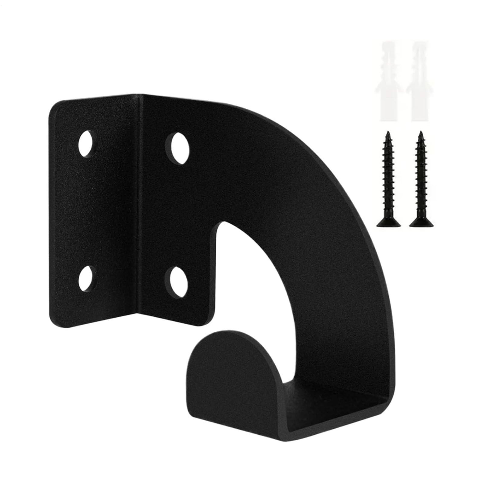 2 Pieces Space Saving Chainsaw Wall Mount Multi-Purpose Metal Chainsaw Hanger Heavy Duty Tool Hook for Workshop, Shed, Black, Small Chainsaw Rack|Home & Garden-image-33