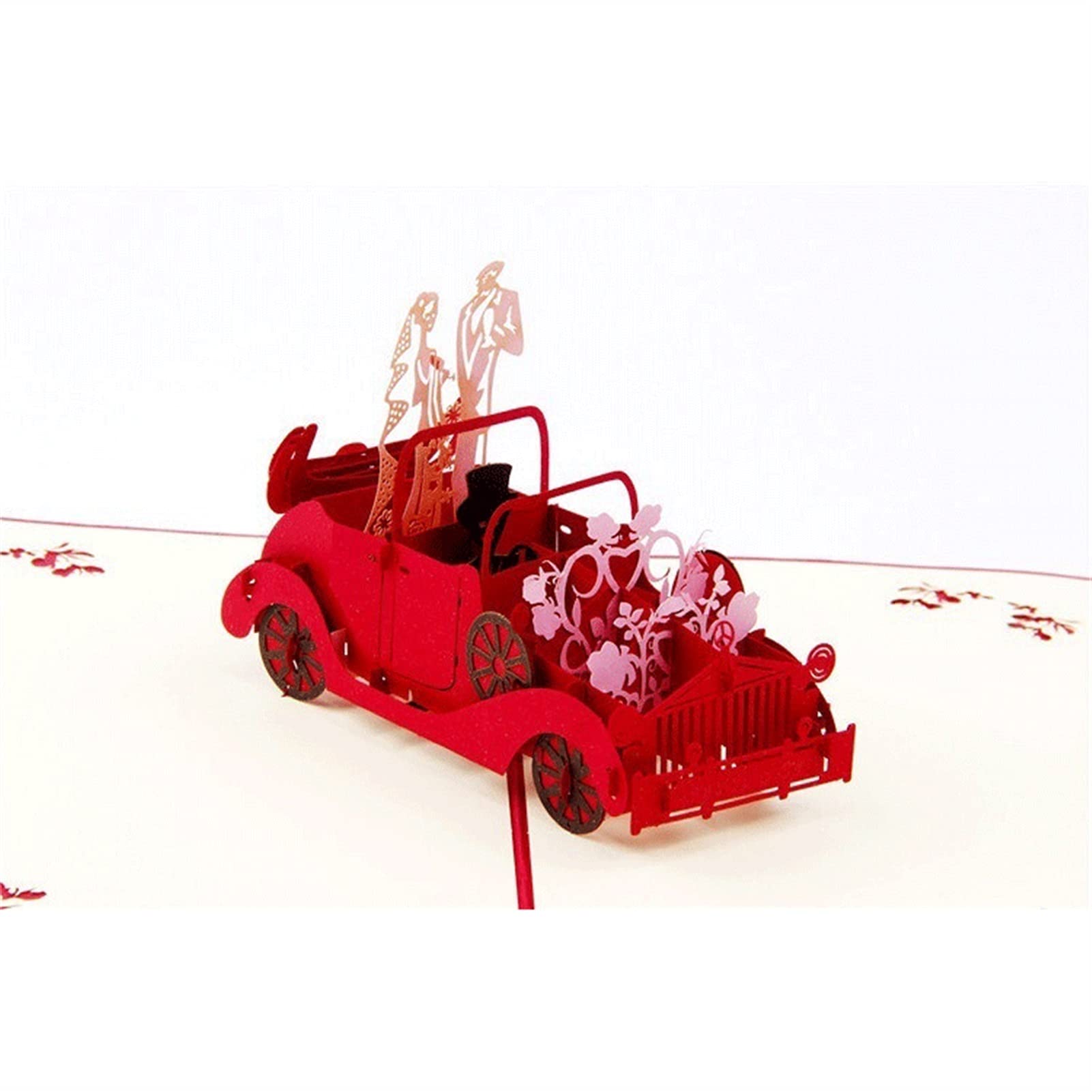Geburtstagskarten Überraschungsgeschenk 3D-Pop HOCH Hochzeitseinladung Grußkarten Geschenke zum Valentinstag Hochzeitstag Geburtstags-Party-Postkarten drücken Sie Ihre innere Liebe aus Geburtstagskart