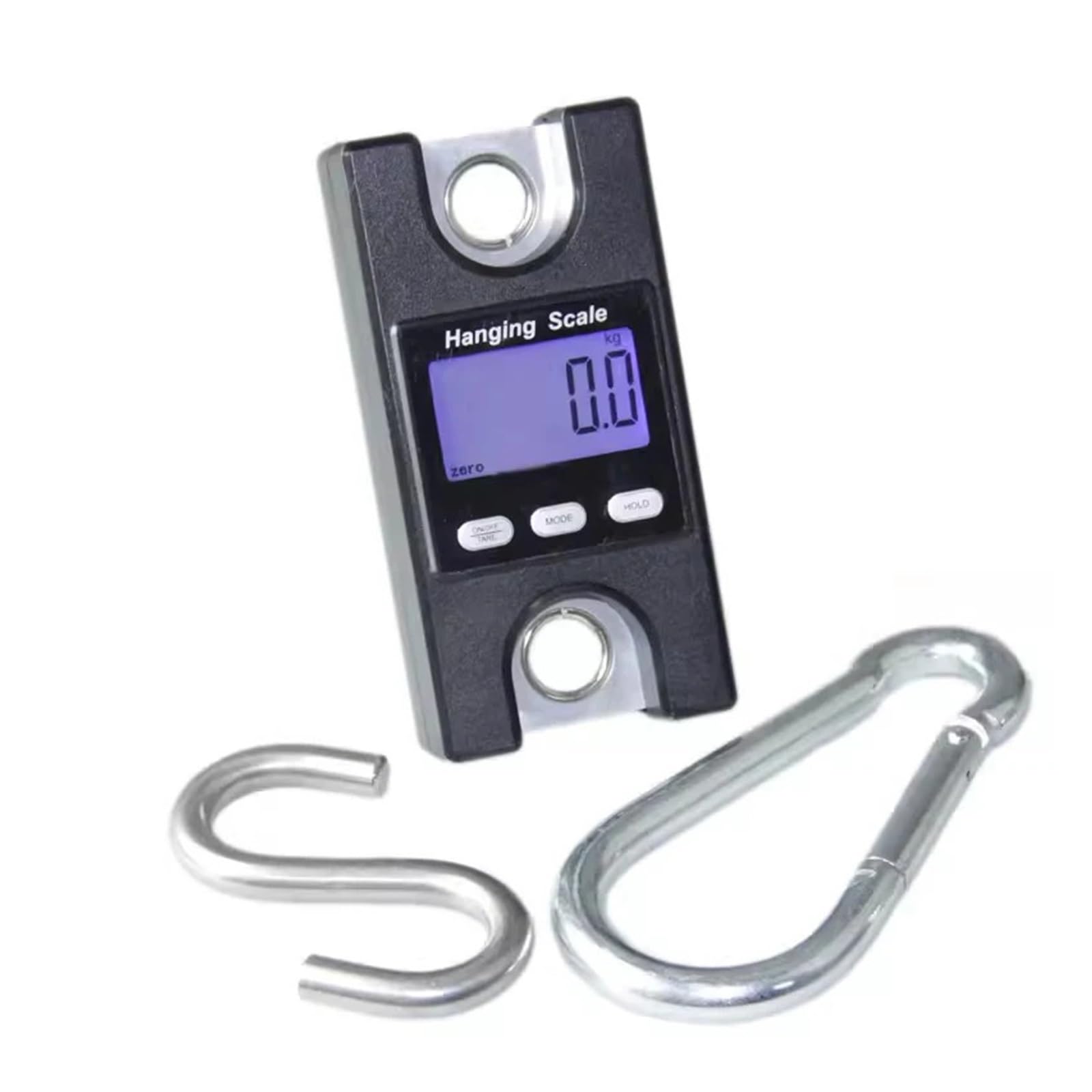 300kg Crane Scale Electronic Industrial Heavy Duty Weight Hook Crane Scale, LCD Weighing Scale Mini Portable Digital Display,DIY Tools