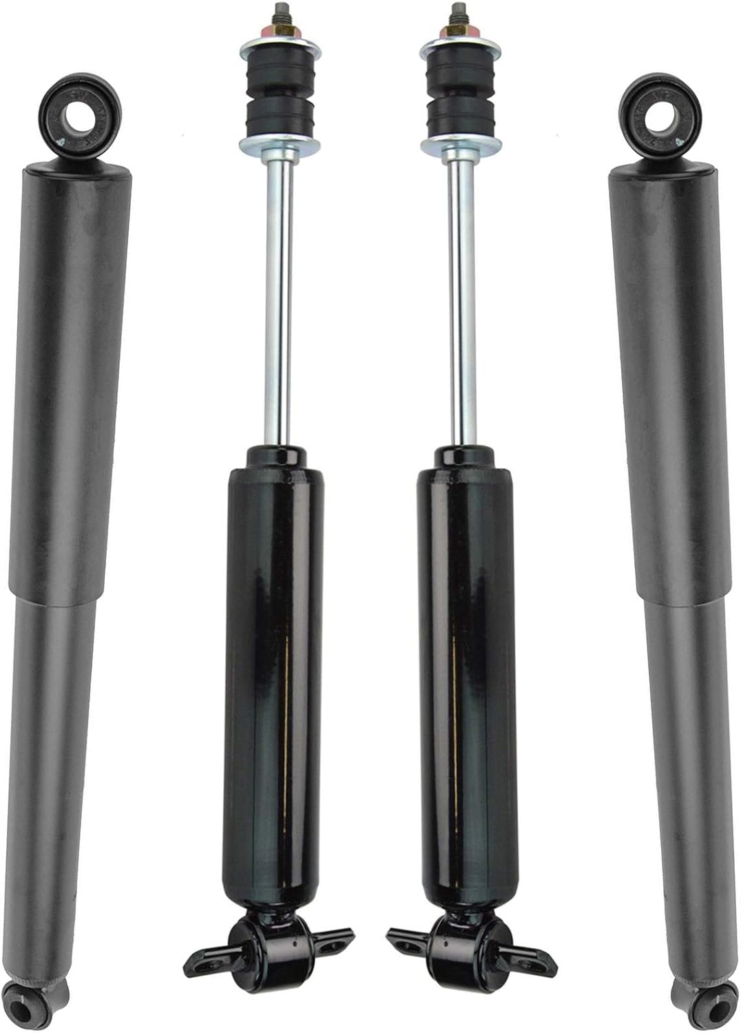TRQ Front and Rear Shock Absorber Set Compatible with 1984-1995 Toyota Pickup 1993-1998 T100