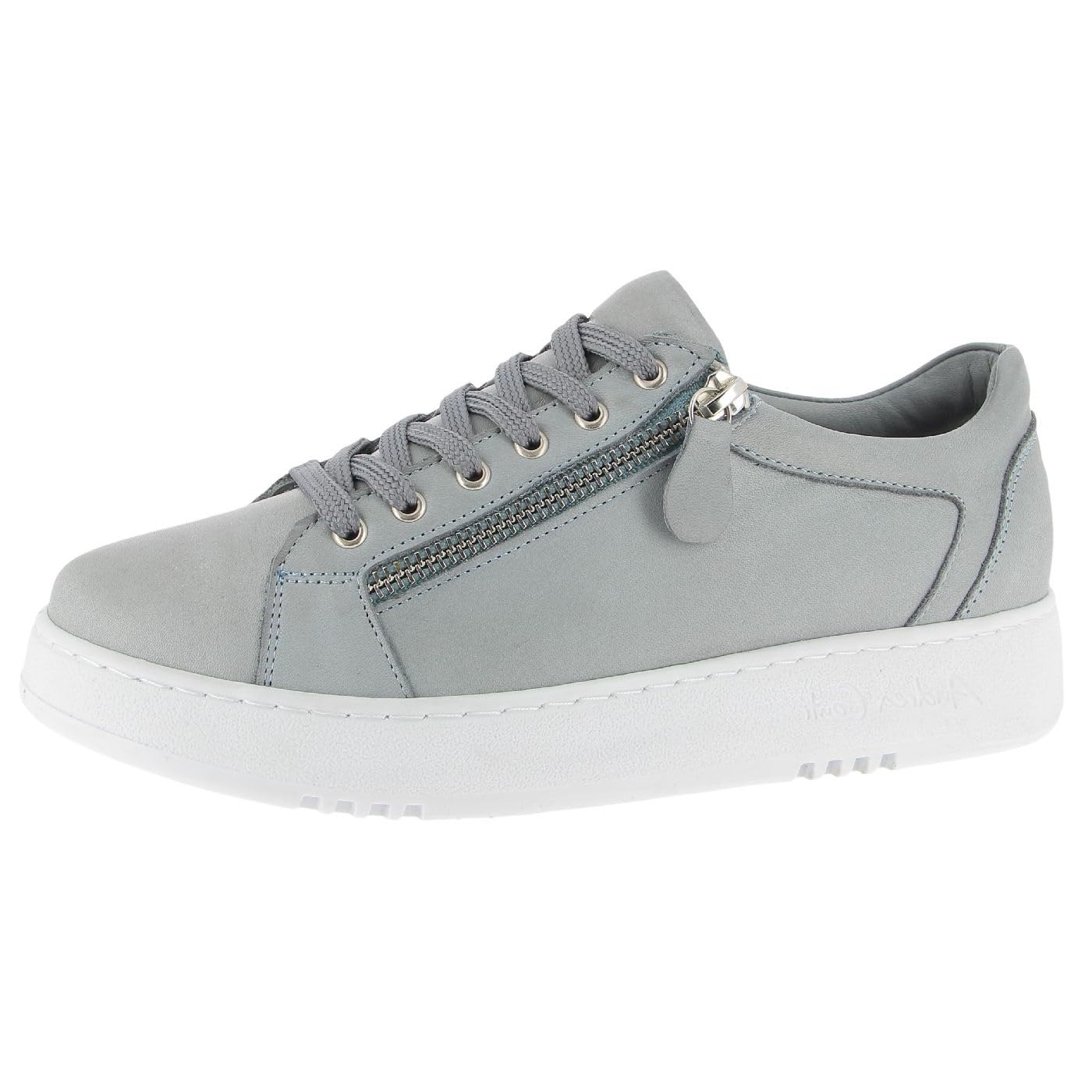 Andrea Conti Women's Low Top Trainers, lightgrey, 9 UK