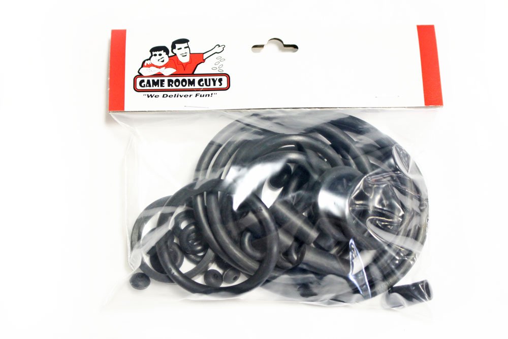 Game Room Guys Bally Cirqus Voltaire Pinball Black Rubber Ring Kit