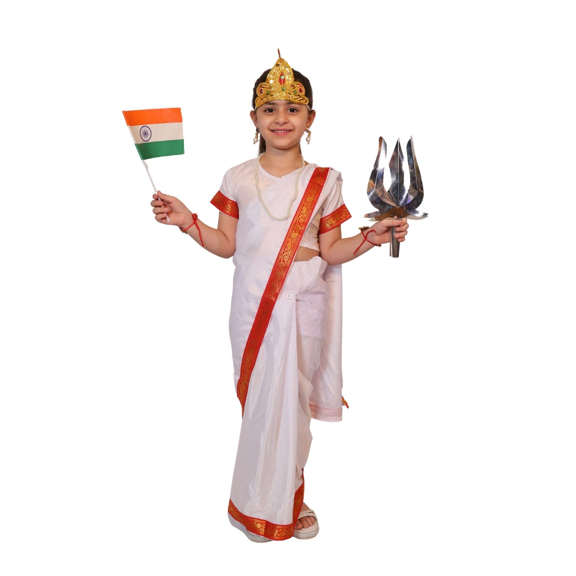 Kaku Fancy Dresses National Heros Freedom Fighters Costumes for Kids | Independence Day Republic Day Fancy Dress for Schools Plays & Competition | Role Play Politician Costume-image-29