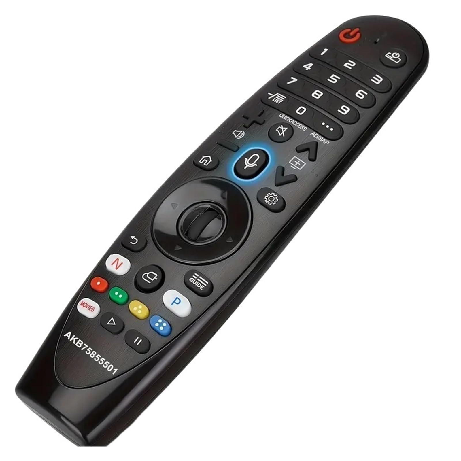 1 telecomando universale ad attivazione vocale con puntatore | Compatibile con i modelli Magic Smart TV AN-MR20GA MR19BA MR18BA MR650A(With Pointer Voice)