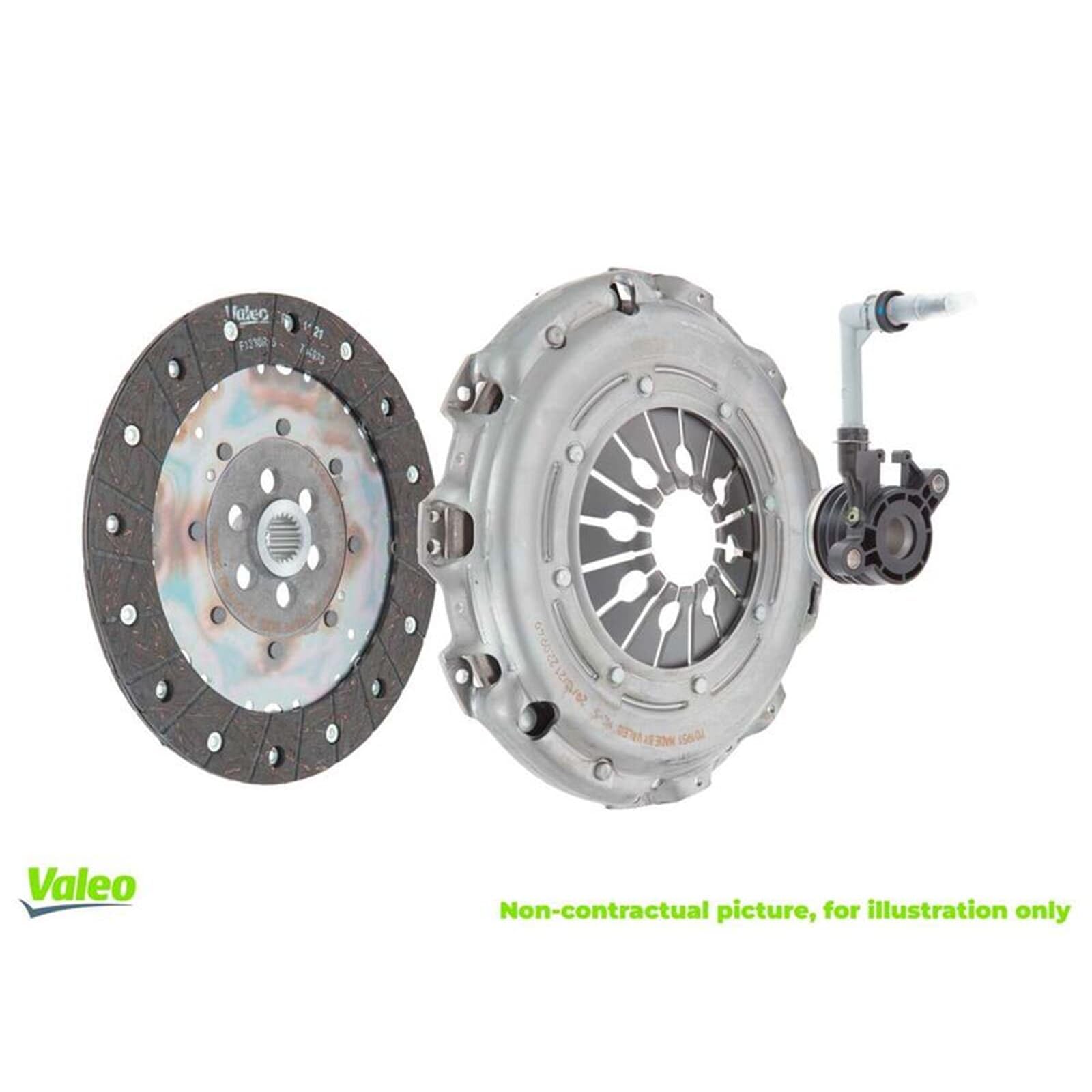 Valeo Zestaw Sprzegiel 834616 - Z Dociskiem, Z Tarczą