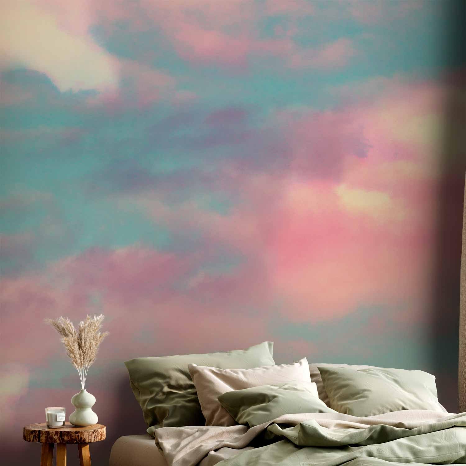 murando Fotomurales Autoadhesivos Cielo Nuben 392x280 cm Papel Pintado | Decoración de Pared Murales Pegatina decorativos adhesivos 3d Fotográfico Abstracto como pintado