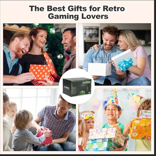 Linireau Wireless Retro Game Console, Retro Game Stick With Built-In 9 Emulators thumb #6