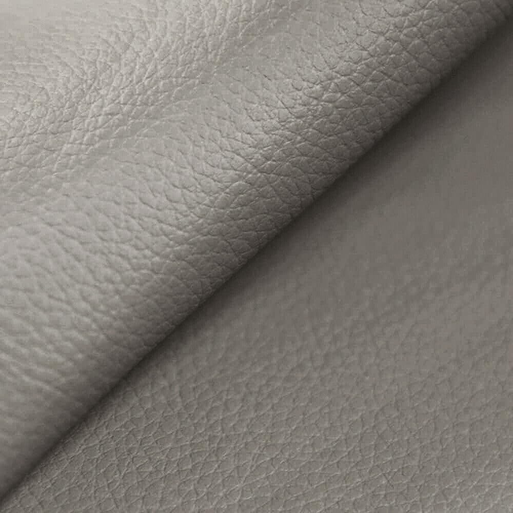 Simili-cuir anti-taches gris 140x600 cm pour housse coussins assises