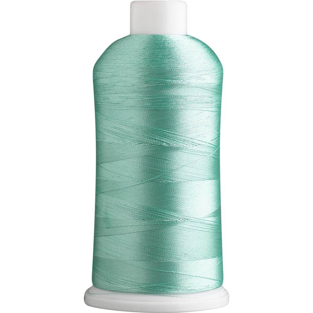 Superpunch SuperB Embroidery Thread 40wt, 5000 m Cone, Celadon Green 904