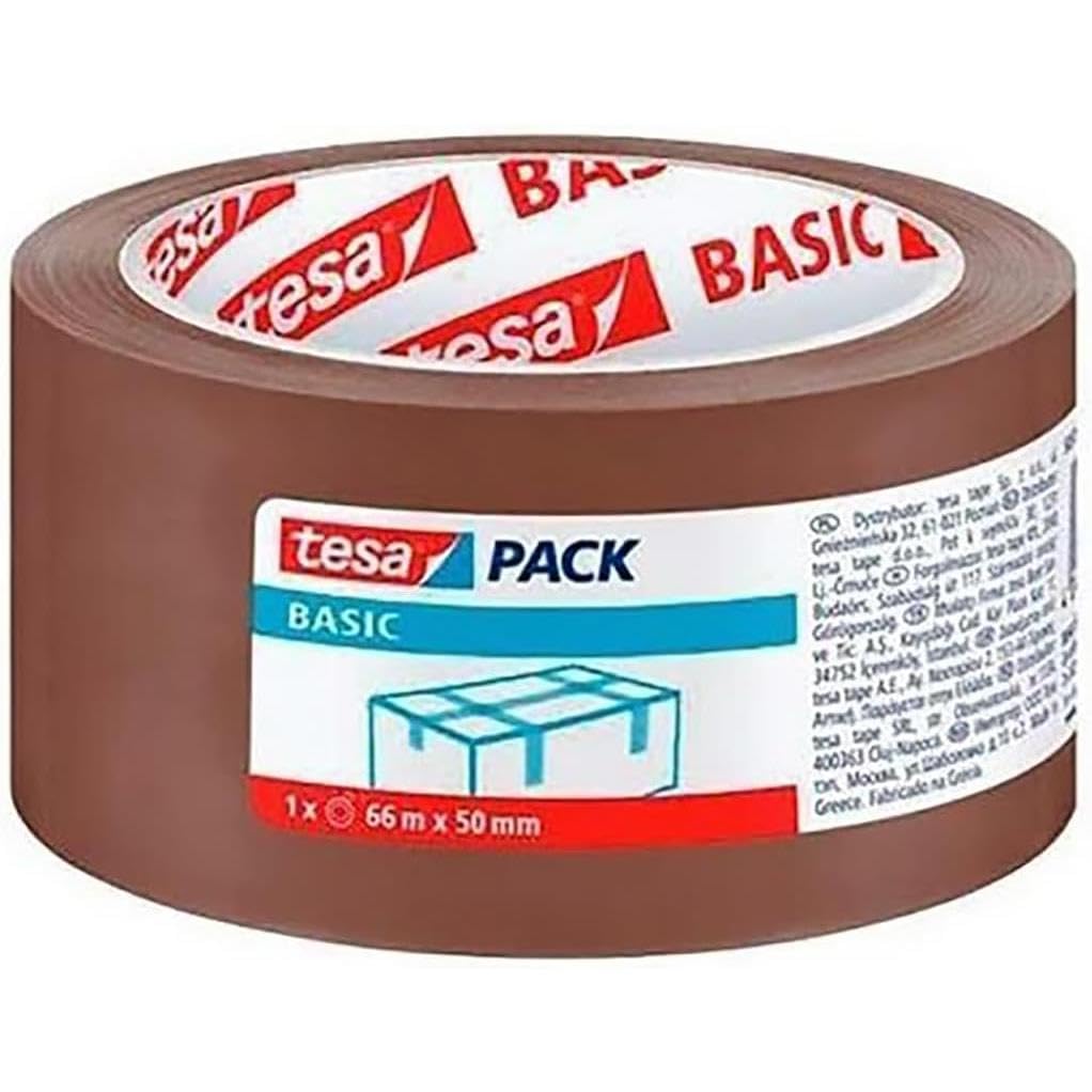 Lot De 12 Rouleaux De Ruban Adhésif D'Emballage Marron - 50mm X 66m - Marque Ludwiglacke - Neuf