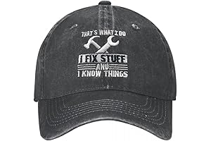 Hat I Fix Stuff and Know Things -- A Symbol of Wisdom and Capability