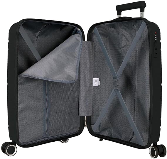 Universe Suitcase Set, One Size, Black/White, One Size, Suitcase Set