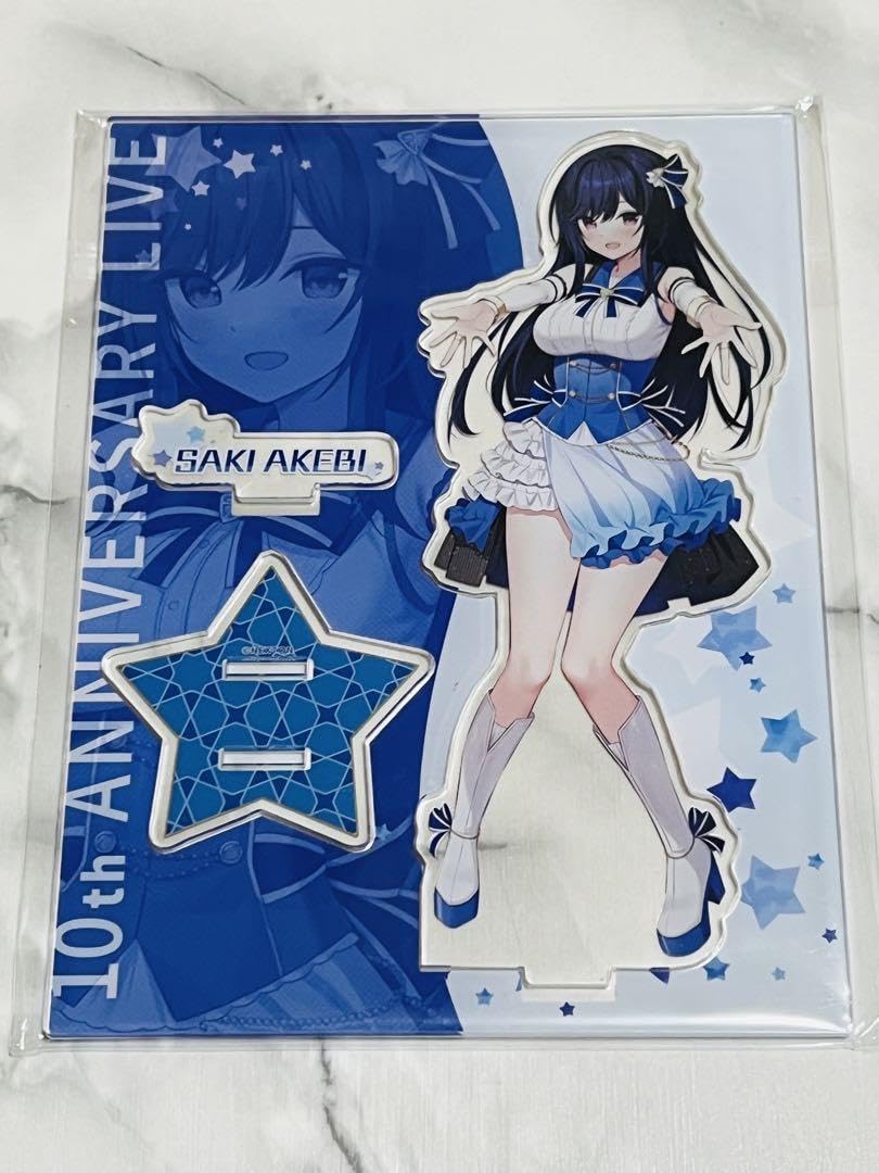 青いアクリルキャラクター置物 Amazon | 明日咲沙希ライブver.アクリルフィギュア あざらしそふと10