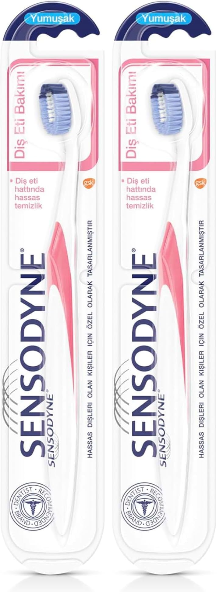 Sensodyne Diş Eti Bakımı Yumuşak Diş Fırçası 2li paket