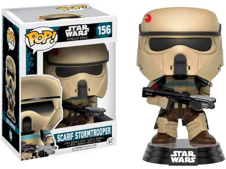 FunkoPop！156 SCARIF STORMTROOPER 限定版 Amazon.com: Star Wars Rogue One Pop! Vinyl Figure Scarif
