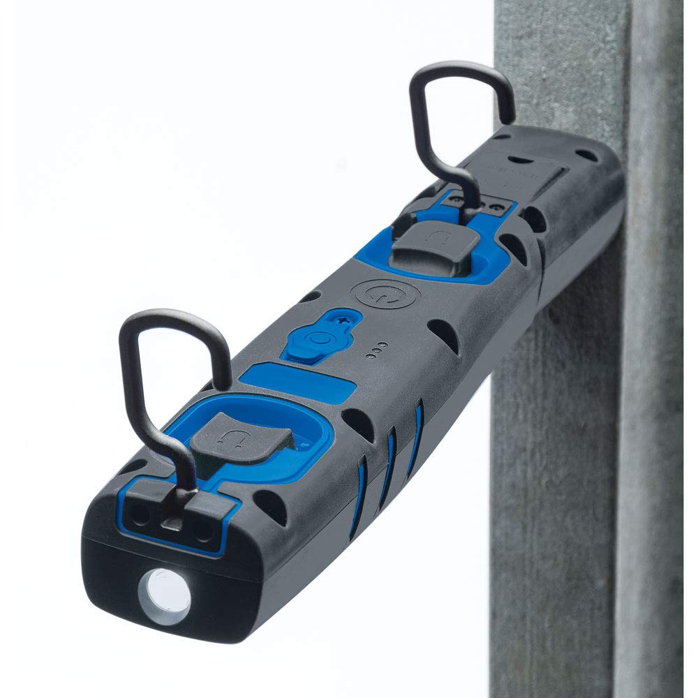 Draper 11764 - Lámpara de inspección recargable LED COB de 10 W, color azul