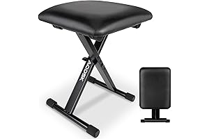 AODSK Cello Chair Adjustable, Keyboard Bench, Piano Bench