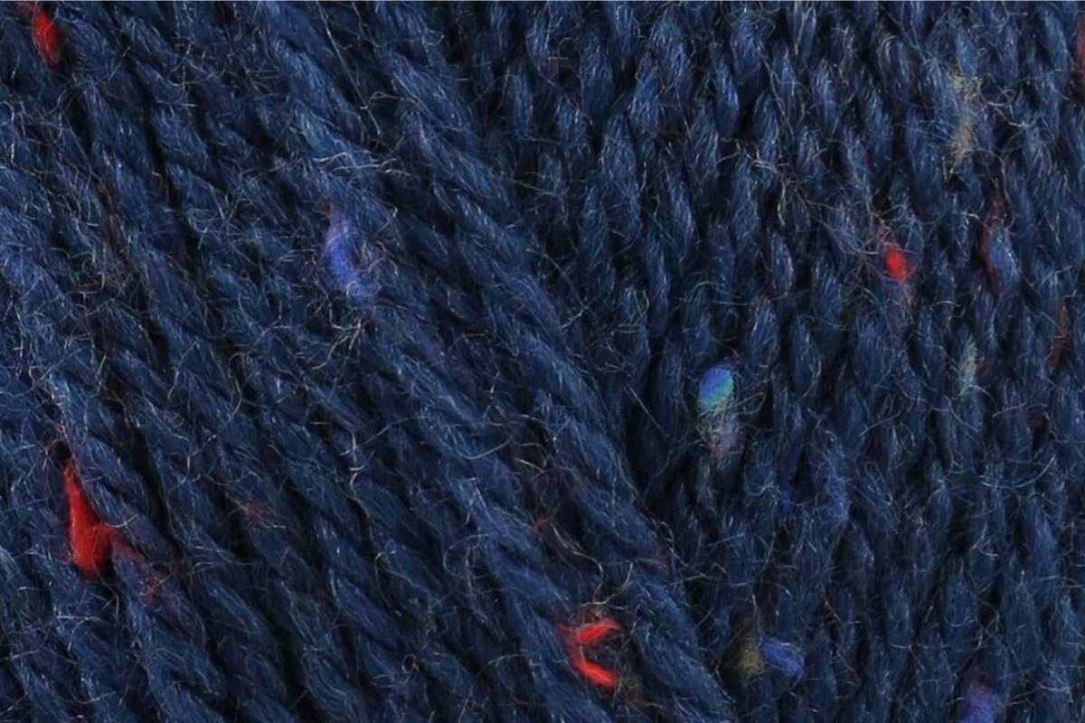 King Cole Big Value Tweed DK Yarn - 100g Ball - Premium Acrylic Wool for Knitting & Crochet - Double Knit (3653 Liquorice)