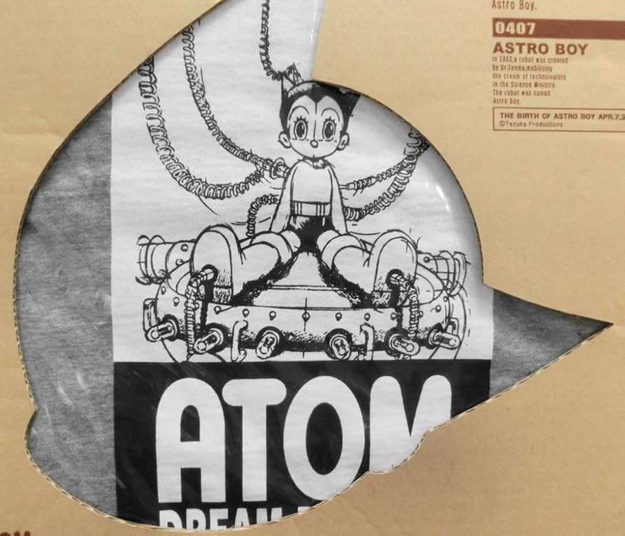 鉄腕アトム　ATOM DREAM PROJECT　天馬午太郎　設計図　２枚組 ATOM DREAM PROJECT アトム 1/2スケールの設計図面ポスターを