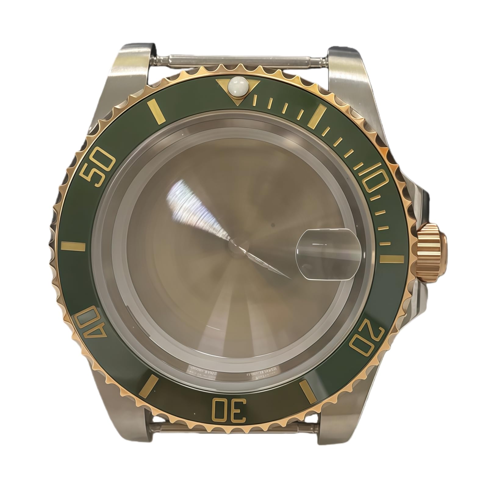 Ersatz Uhrengehäuse Set 41mm Bicolor Roségold Mingzhu 2813 8205 Werk Saphirglas Modding Teile für Rolex Submariner-5 41MM