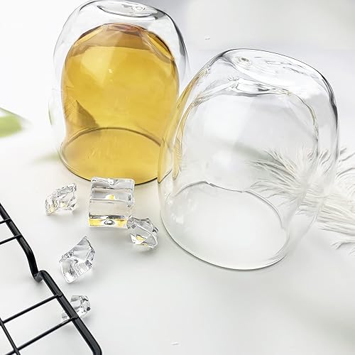 Miniatura 2 de JASHII Lindas tazas de vidrio con aislamiento de doble pared, taza de café, taza de té, taza de leche, el mejor regalo para la oficina y cumpleaños