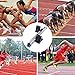 Track Field Starting Blocks Athletics Scholastic Starting Block Adjustable Pedal and Thick Rubber Pad Starting Blocks
