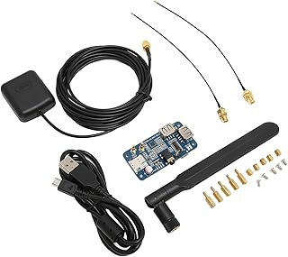 Shanrya SIM7600G‑H 4G HAT Expansion Card, 4G 3G 2G Global Frequency Band PCB Material Support SIM7600G‑H 4G HAT