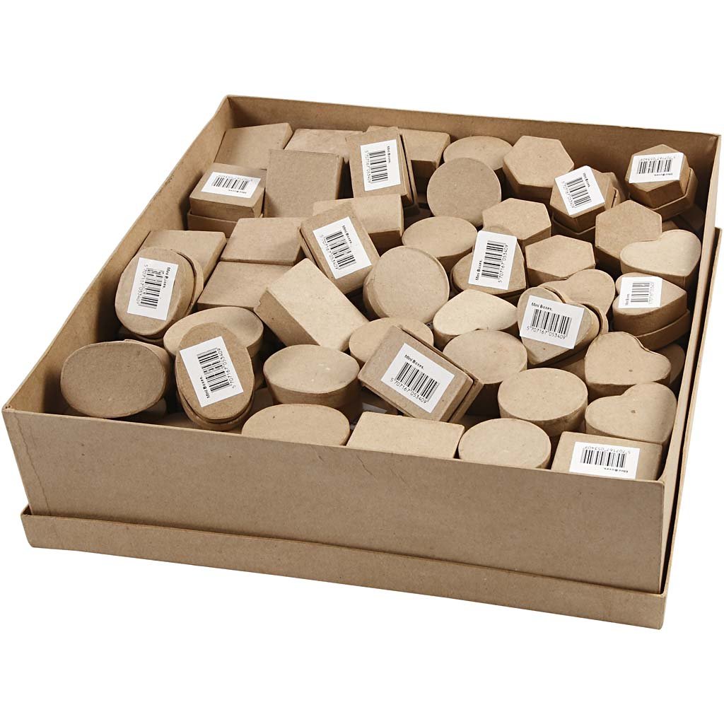 Mini Boxes, D: 4-6 cm, 144asstd