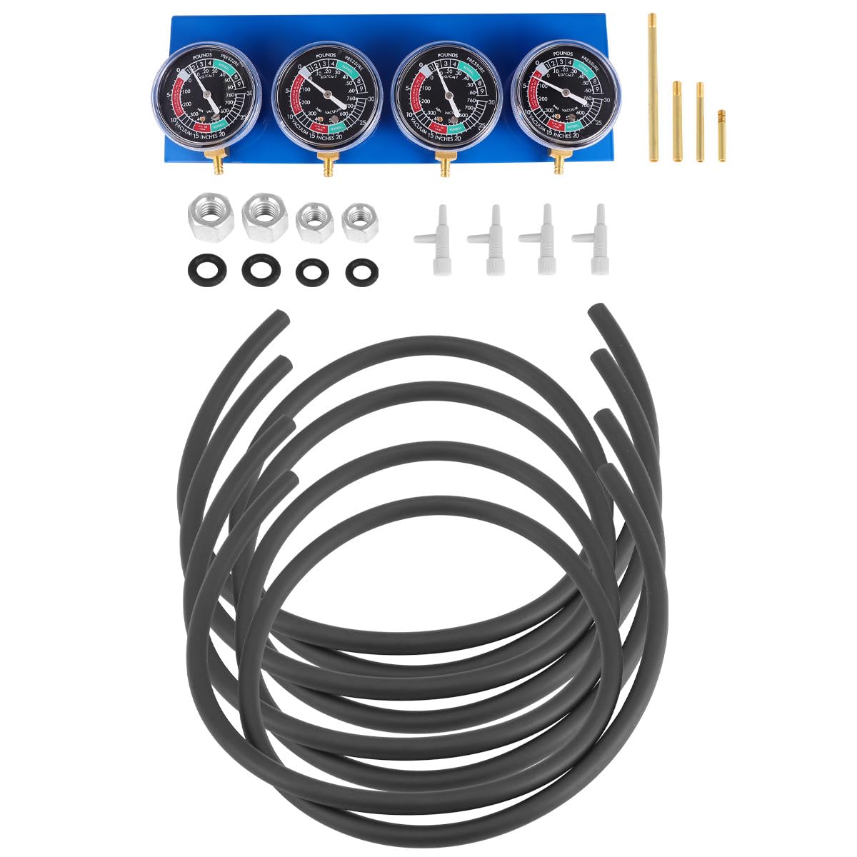 Kit equilibrador de vacío de 4 cilindros con soporte metálico de alta estabilidad 8