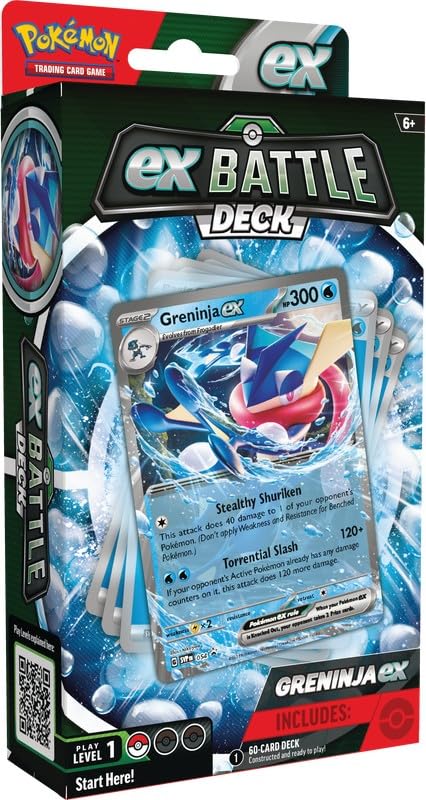 Listado y reviews de Pokemon tcg online Top cinco. 31 POKEMON TCG: CUBIERTAS DE BATALLA: GRENINJA EX