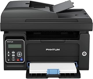 Pantum M6552NW/M6550NW All in One Laser Printer Scanner Copier, Wireless Monochrome Black and White Printer - Print Copy Scan, Speed Up to 23 ppm, 50-Sheet ADF, 150 Large Paper Capacity