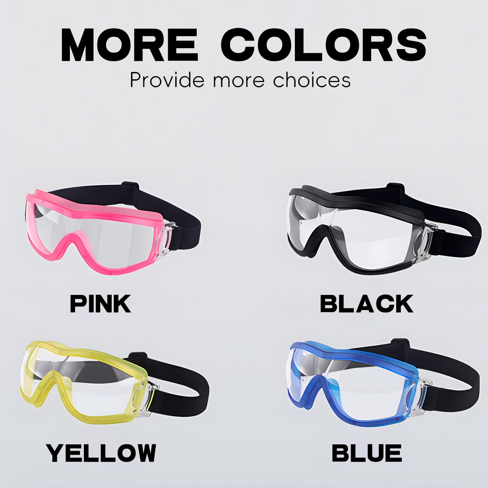 XKLy Gafas de seguridad para niños para deportes, gafas para niños, resistentes al viento, protección UV, antivaho, regalos de laboratorio para deportes al aire libre (rosa)