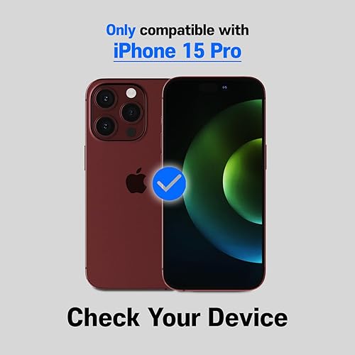 Miniatura 6 de DOME GLASS Whitestone - Protector de pantalla compatible con iPhone 15 Pro Max kit fácil de instalar, protector de pantalla para teléfono