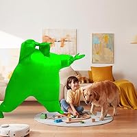 Vista 35 de traje inflable para adultos, ideal para disfraz de halloween y fiestas Morado