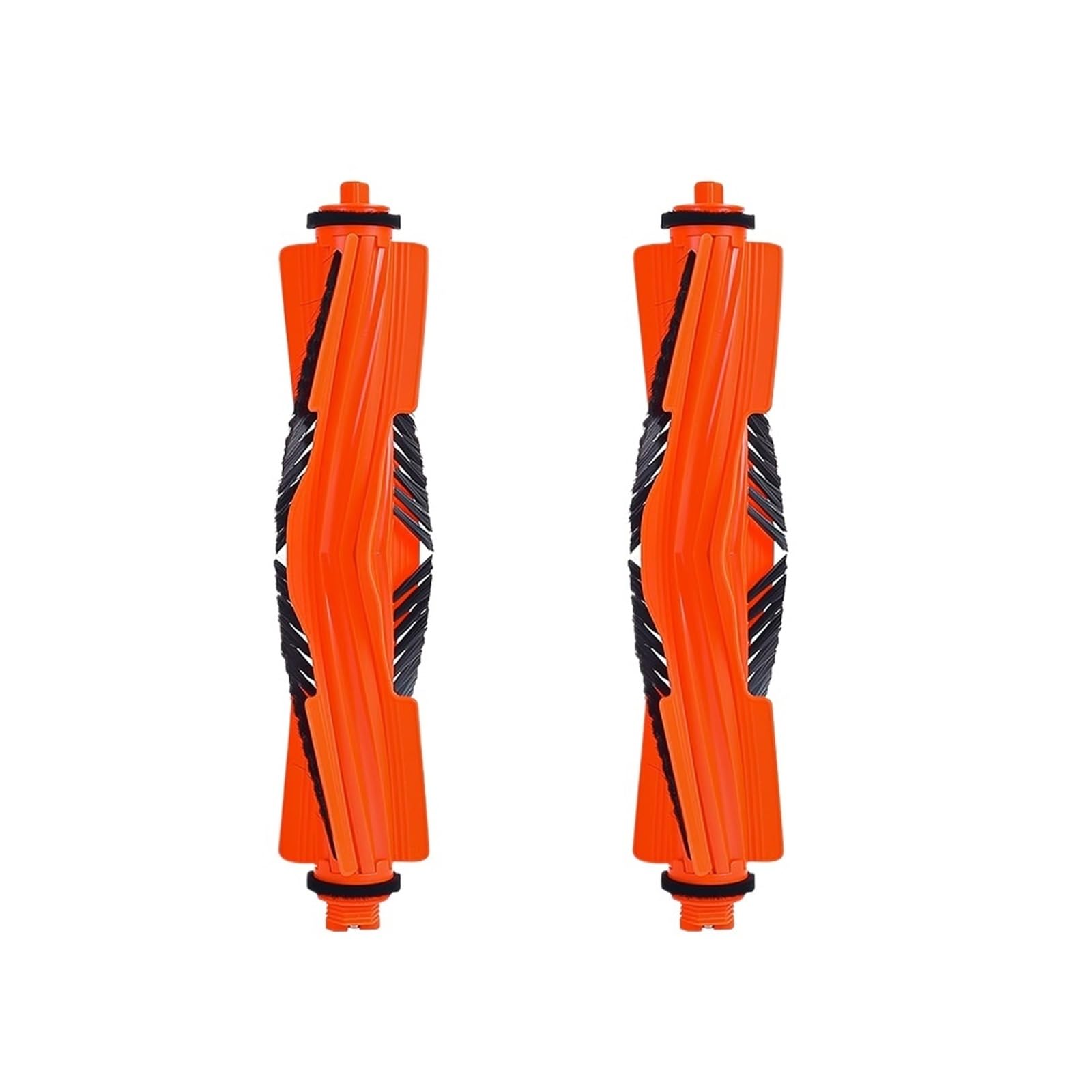 HZJNHCHMB Main Brush, Compatible For Xiaomi, S40 OV81 H40 OV51 Robot Vacuum Replacement Anti Tangle Roller Brush Accessories Wear Resistant Brush Parts.(2pcs)