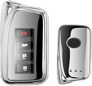 GYWKLCZ Capa de chave de carro remoto, capa de chave de TPU macio para Lexus NX/GS/RX/IS/ES/GX/LX/RC/200/250/350/LS/450H/300H