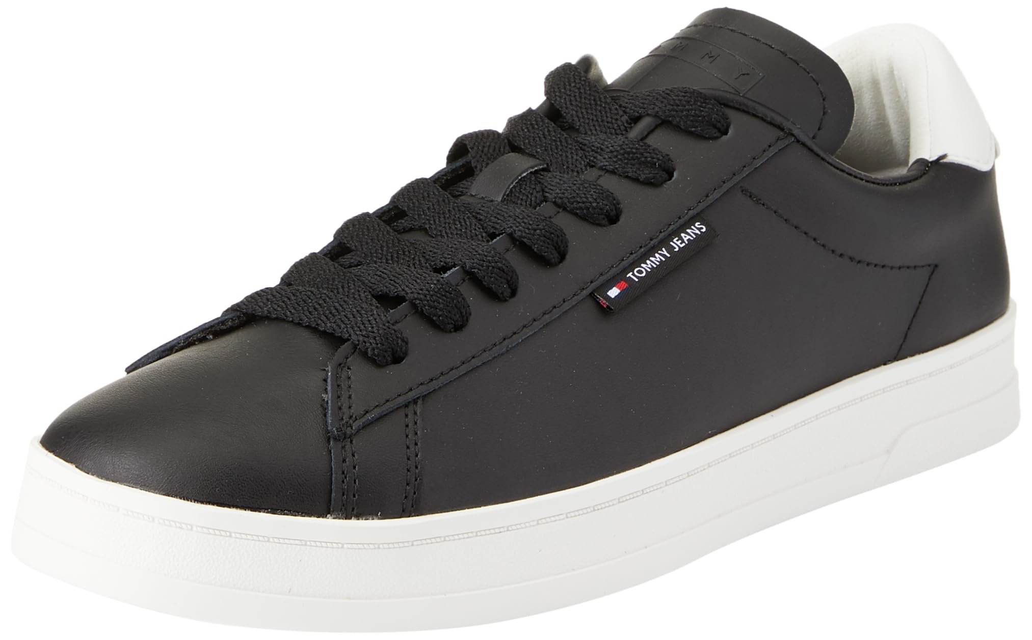 Tommy Jeans Herren Cupsole Sneaker Leather Schuhe