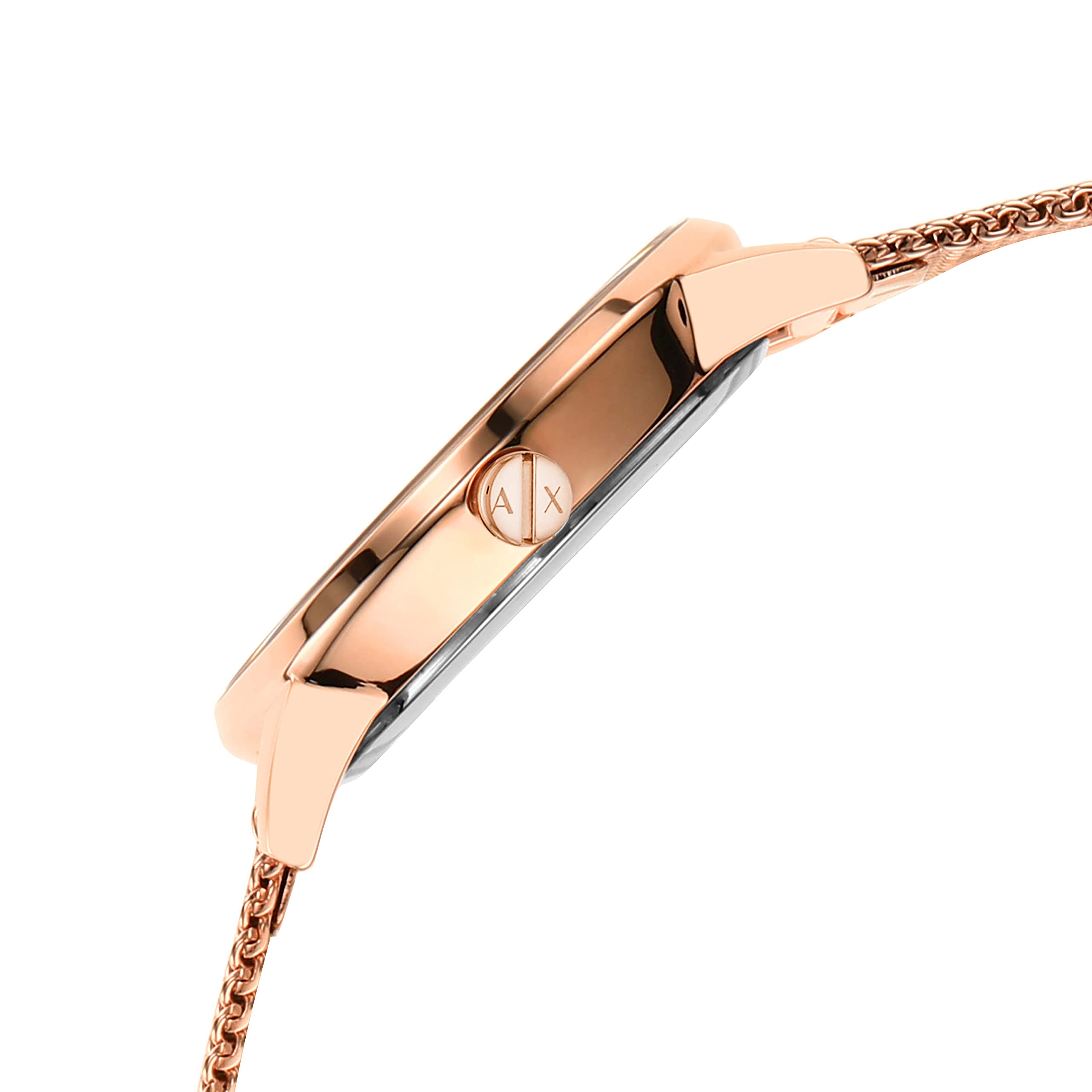 Buy Armani Exchange Lola Analog Rose Gold Dial Women's Watch